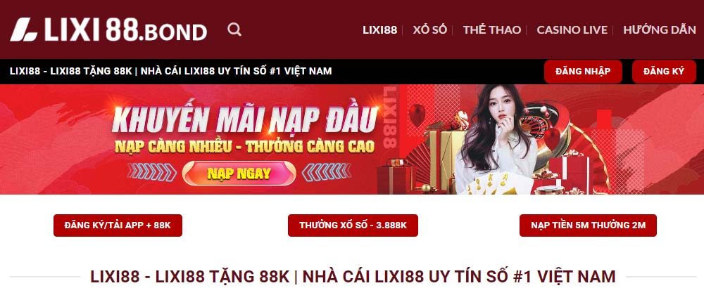 Giới thiệu LIXI88 - Nhà cái Lixi88 uy tín 2024